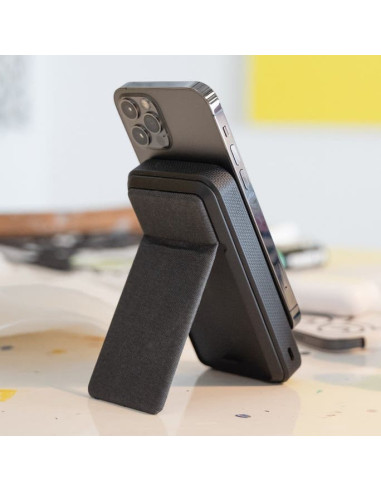 Mophie 10000Mah Snap+ Magsafe Power Bank Z Podstawką, 10000 Mah, Litowo-Jonowy (Li-Ion), Ładowanie Bezprzewodowe, 20 W,