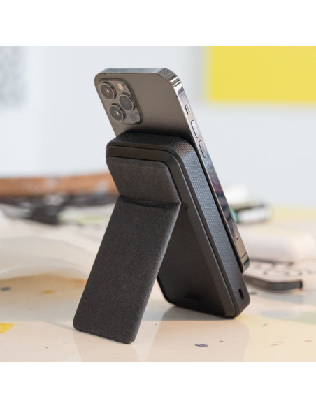 Mophie 10000Mah Snap+ Magsafe Power Bank Z Podstawką, 10000 Mah, Litowo-Jonowy (Li-Ion), Ładowanie Bezprzewodowe, 20 W,