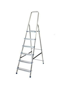 Drabina Aluminiowa Awtools Wolnostojąca 6 Stopni 150 Kg 2