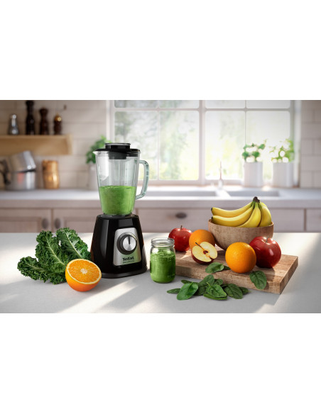 Blender Tefal Bl438831 Blendforce Tabletop, 800 W, Materiał Dzbanka: Plastik, Pojemność Dzbanka: 1,25 L, Kruszenie Lodu, Kolor: 