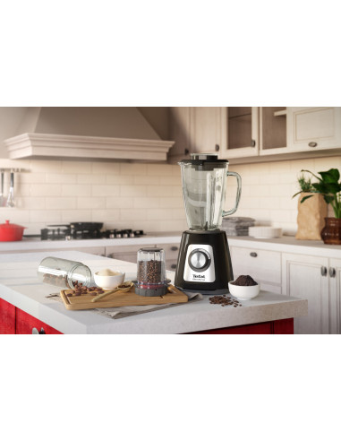Blender Tefal Bl438831 Blendforce Tabletop, 800 W, Materiał Dzbanka: Plastik, Pojemność Dzbanka: 1,25 L, Kruszenie Lodu, Kolor: 