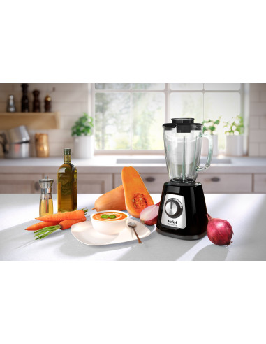 Blender Tefal Bl438831 Blendforce Tabletop, 800 W, Materiał Dzbanka: Plastik, Pojemność Dzbanka: 1,25 L, Kruszenie Lodu, Kolor: 