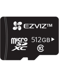 Atminties Kortele Micro Sd Ezviz Cs-Cmt-Cardt512G-D, 512Gb, 10 Kl., Iki 95Mb/S, Tlc, Hm