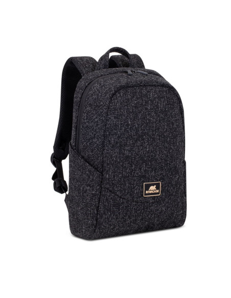 Rivacase Plecak Na Laptop 13,3" Anvik, Czarny, Z Materiału Wodoodpornego