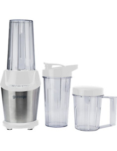 Blender Gorenje Bn1000E, Blat Stołu, Moc 1000 W, Materiał Słoika Tritan, Pojemność Słoika 0,75 L, Kruszenie Lodu, Biały 2