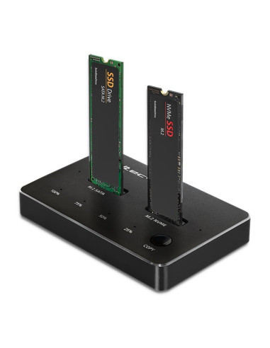 Stacja Dokująca Dysków Ssd M.2 Nvme Sata Usb-C Dual 2 X 2Tb