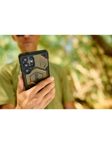Uag Monarch Pro - Obudowa Ochronna Do Samsung Galaxy S25 Ultra 5G Z Wbudowanym Modułem Magnetycznym (Kevlar Mallard)