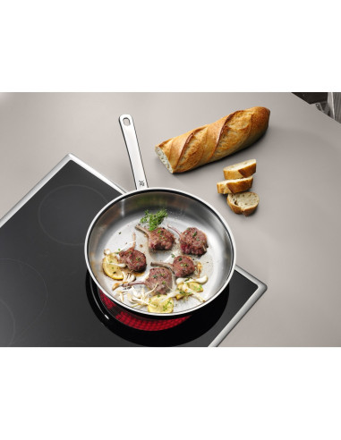 Wmf Profi 0794649991 - Okrągła - Patelnia Uniwersalna - Stal Nierdzewna - 250 °C - Ceramika - Gaz - Halogen - Indukcja - Stal Ni