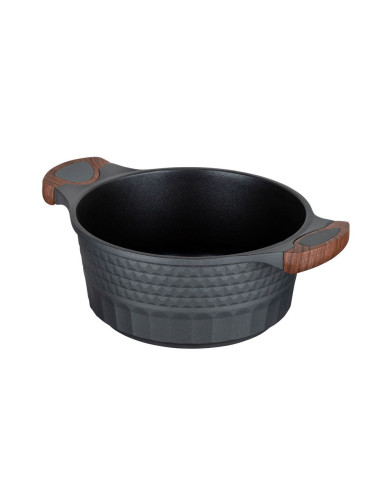 Resto Kitchenware Capella 2,6 L Okrągły Czarny, Drewno