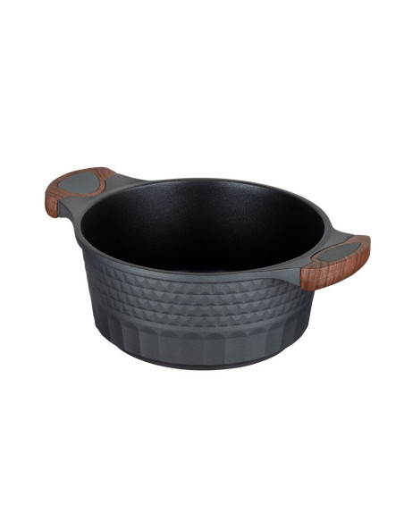 Resto Kitchenware Capella 2,6 L Okrągły Czarny, Drewno