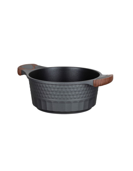 Resto Kitchenware Capella 2,6 L Okrągły Czarny, Drewno