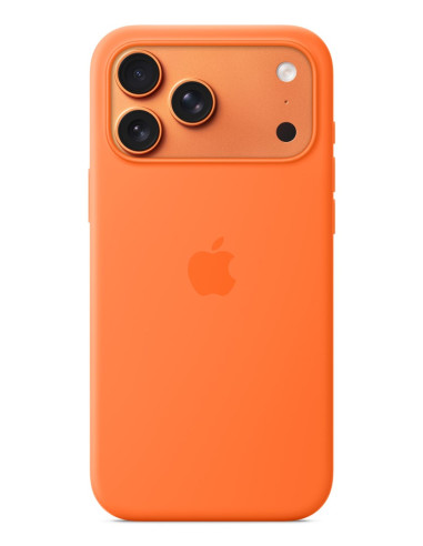 Apple Iphone 17 Pro Max Silicone Case With Magsafe – Orange