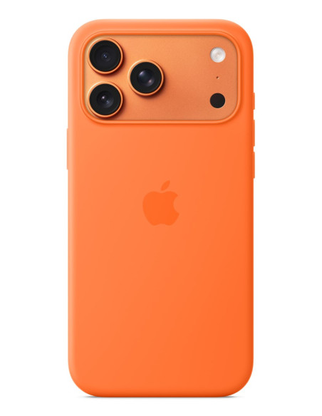 Apple Iphone 17 Pro Max Silicone Case With Magsafe – Orange