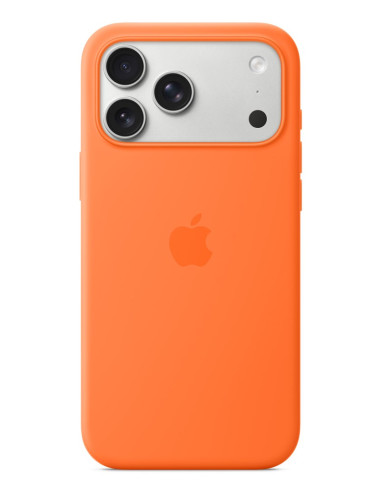 Apple Iphone 17 Pro Max Silicone Case With Magsafe – Orange
