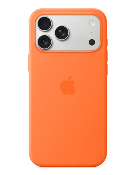 Apple Iphone 17 Pro Max Silicone Case With Magsafe – Orange