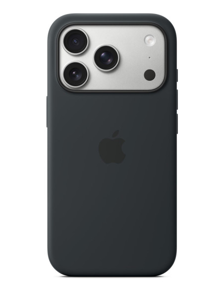 Silikonowe Etui Apple Iphone 17 Pro Z Magsafe – Czarne