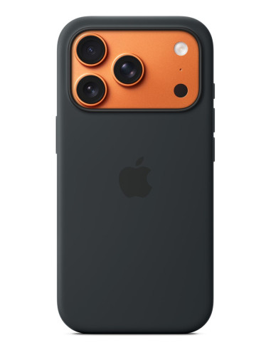 Silikonowe Etui Apple Iphone 17 Pro Z Magsafe – Czarne