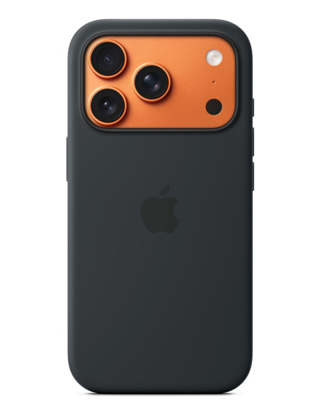 Silikonowe Etui Apple Iphone 17 Pro Z Magsafe – Czarne