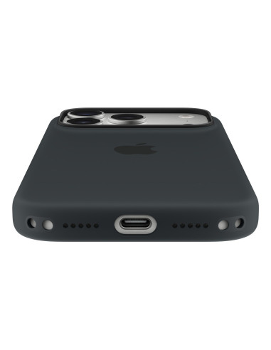 Silikonowe Etui Apple Iphone 17 Pro Z Magsafe – Czarne