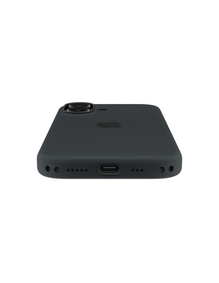 Silikonowe Etui Apple Iphone 17 Z Magsafe - Czarne | Jabłko