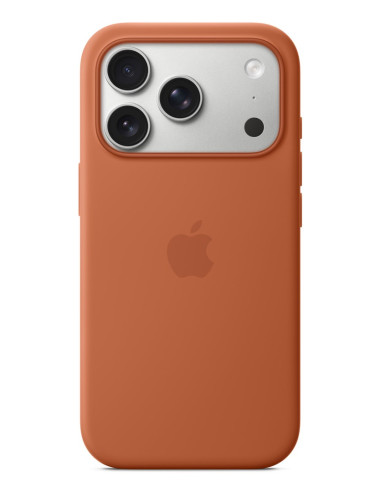 Silikonowe Etui Apple Iphone 17 Pro Z Magsafe (Terakota)