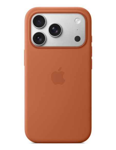 Silikonowe Etui Apple Iphone 17 Pro Z Magsafe (Terakota)