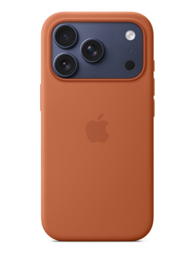 Silikonowe Etui Apple Iphone 17 Pro Z Magsafe (Terakota)