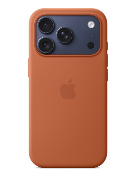 Silikonowe Etui Apple Iphone 17 Pro Z Magsafe (Terakota)