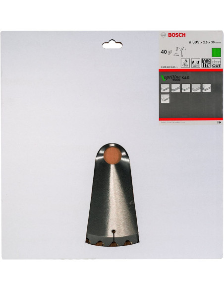 Bosch ?2608640440 Ostrze Do Piły Tarczowej 30,5 Cm 1 Szt.