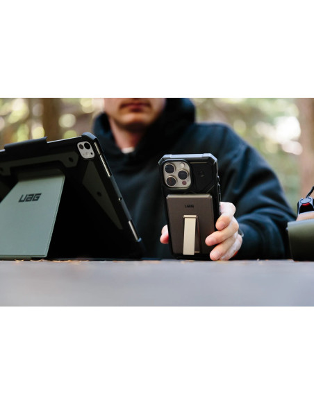 Powerbank Uag Ultra Slim 5K - Powerbank 5000 Mah Z Podstawką, Ładowanie Bezprzewodowe 10W, Kompatybilny Z Magsafe, Kabel W Zesta