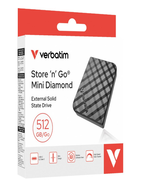 Verbatim Store N Go Mini Diamond Usb-C 512Gb