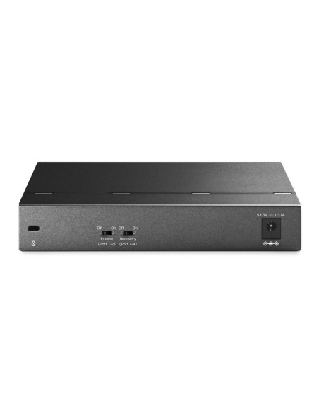 Switch Tp-Link Tl-Sg1006Pp Gigabitowy Przełącznik Typu Desktop, 6 Portów, W Tym 3 Porty Poe+ I 1 Port Poe++