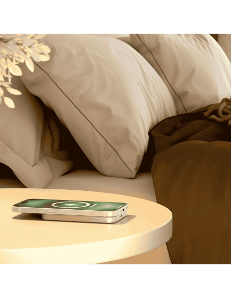 Indukcyjny Power Bank - Zens Pro 1 - Cienki - 5000 Mah