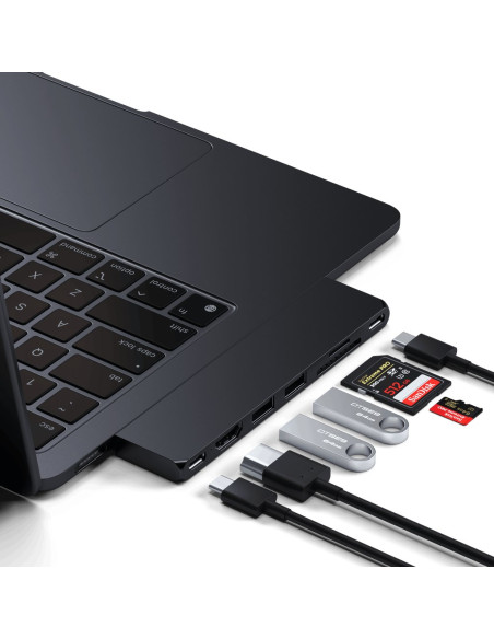 Satechi St-Hucphsd Stacja Dok. Do Notebooka I Replikator Portów Usb 3.2 Gen 2 Type-C