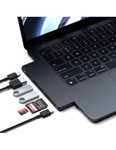 Satechi St-Hucphsd Stacja Dok. Do Notebooka I Replikator Portów Usb 3.2 Gen 2 Type-C