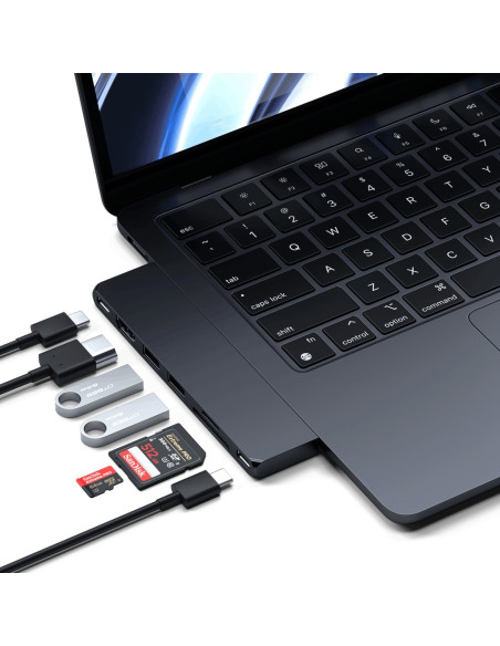 Satechi St-Hucphsd Stacja Dok. Do Notebooka I Replikator Portów Usb 3.2 Gen 2 Type-C