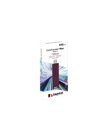Kingston Technology Datatraveler Max Pamięć Usb 512 Gb Usb Typu-A 3.2 Gen 2 (3.1 Gen 2) Czerwony