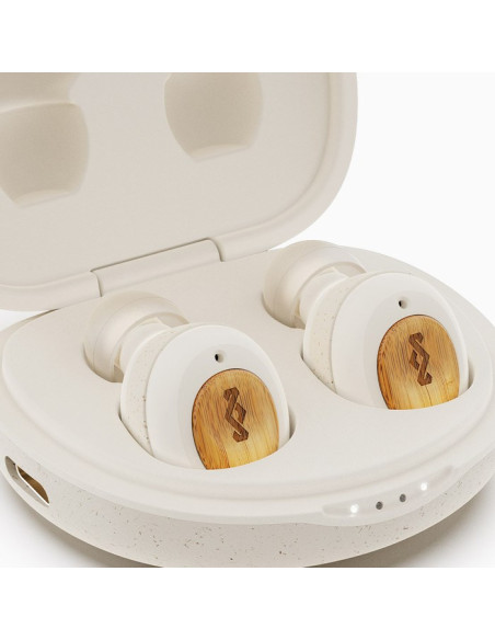 Marley True Bezprzewodowe Słuchawki Douszne Champion Wbudowany Mikrofon Bluetooth Bluetooth Cream