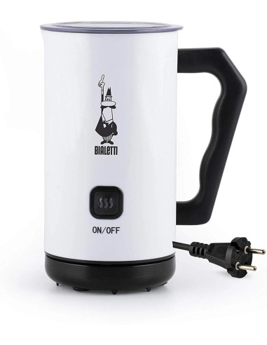 Bialetti Milk Frother Mkf02 Bianco Elektryczny Spieniacz Do Mleka