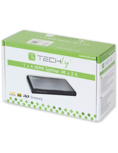 Rozgałęziacz Telewizyjny Techly Idata Hdmi-4K4 4X Hdmi
