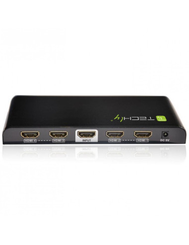 Rozgałęziacz Telewizyjny Techly Idata Hdmi-4K4 4X Hdmi