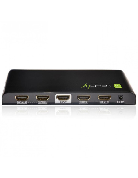Rozgałęziacz Telewizyjny Techly Idata Hdmi-4K4 4X Hdmi