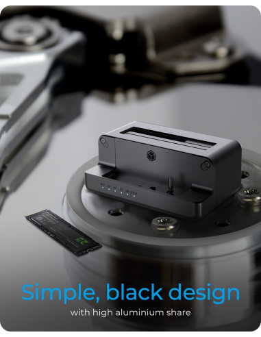 Icy Box Ib-2914Mscl-C31 Usb 3.2 Gen 2 (3.1 Gen 2) Type-C Czarny