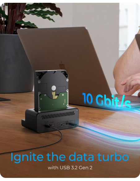 Icy Box Ib-2914Mscl-C31 Usb 3.2 Gen 2 (3.1 Gen 2) Type-C Czarny