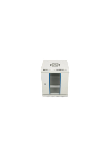 Extralink Szafa Rack 6U 10" Szara Montowana Na Ścianie
