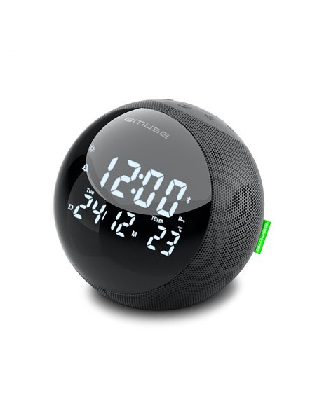 Radiobudzik Muza M-197 Bt Z Funkcją Budzika, Bluetooth, Radio Fm