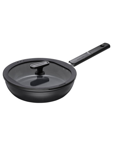 Patelnia Szefa Kuchni 24 Cm (2,2 L) Z Powłoką Nieprzywierającą I Z Pokrywką Hard Face