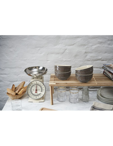 Staub Ceramique Puchar 700 Ml Szary Okrągły