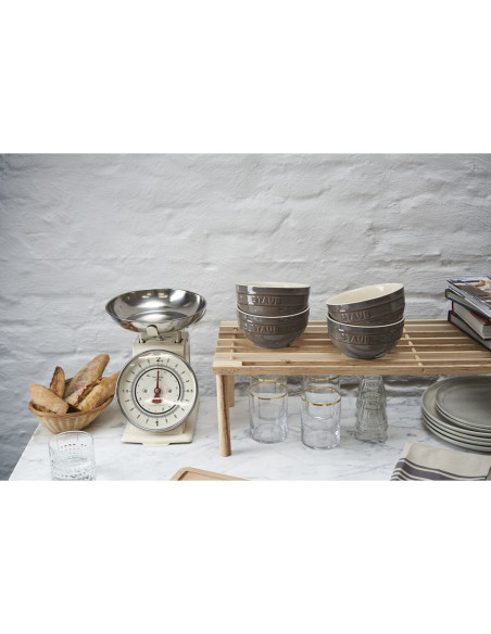 Staub Ceramique Puchar 700 Ml Szary Okrągły