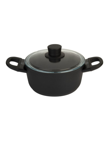 Ballarini 75002-921-0 Garnek Okrągły Czarny